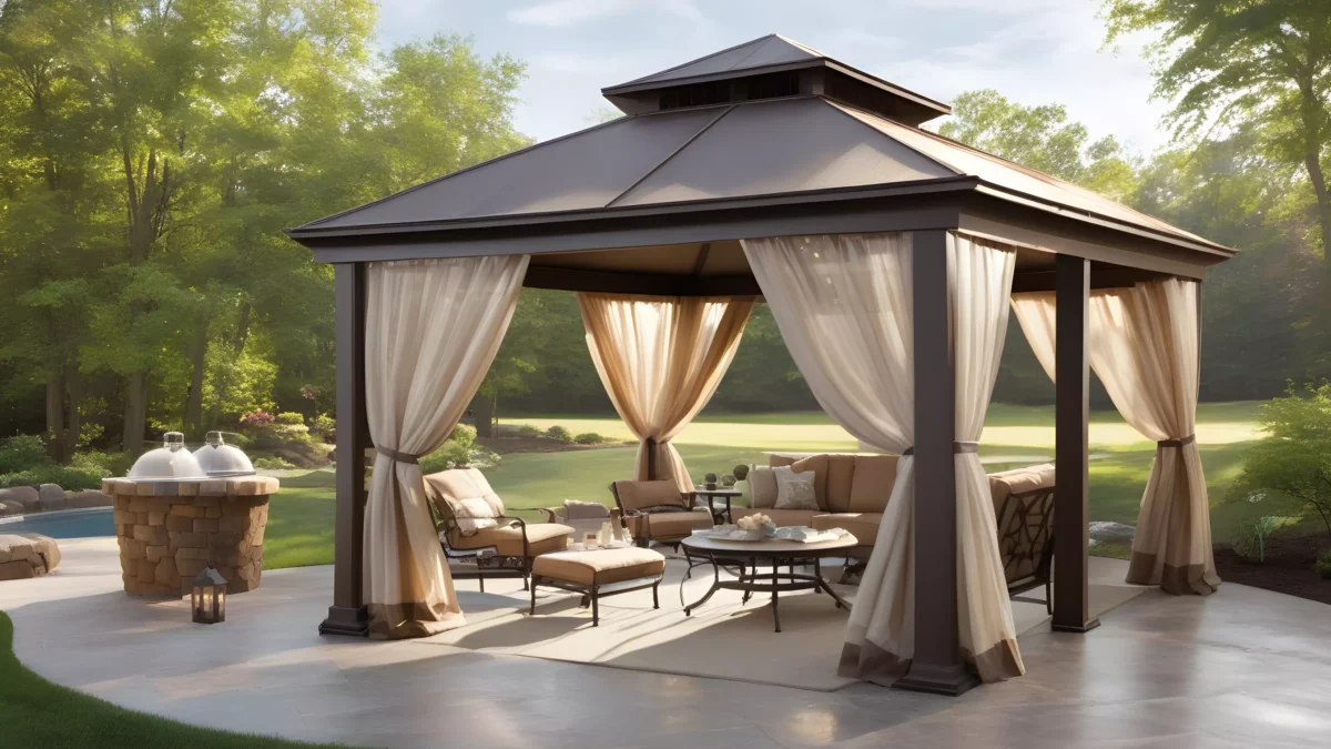 Customization Options for Your Dream Luxury Gazebo